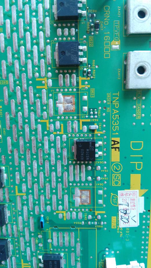 NEW PANASONIC TC-P50S30 TNPA5351AF BOARD TNPA5351 AF 2SC